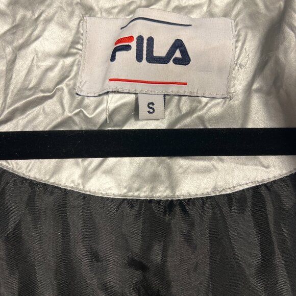 FILA Hooded Metallic Jacket Sz Small - Picture 6 of 8